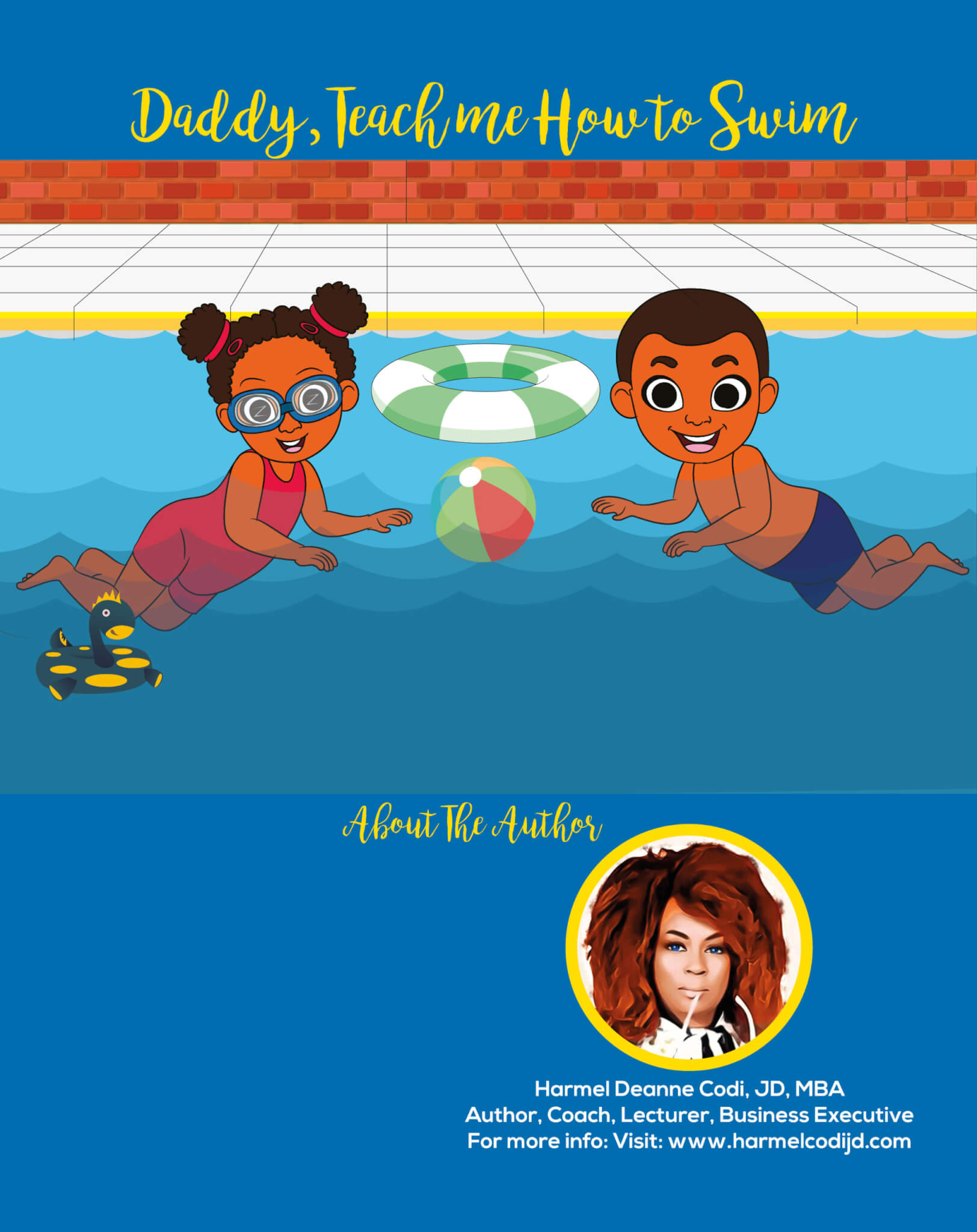 Daddy, Teach me how to Swim.